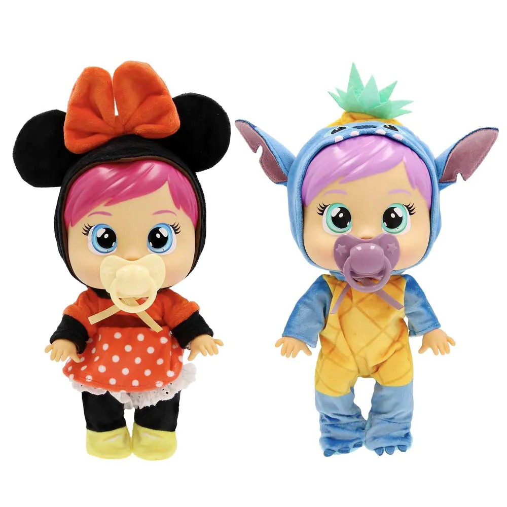 Papusa care plange IMC Crybabies Loving Care Disney diverse modele - poza 5