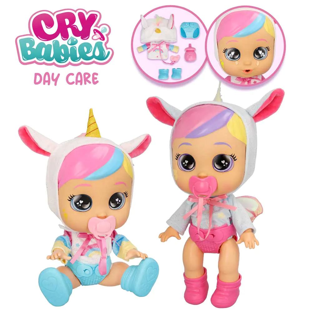 Papusa care plange IMC Toys Cry Babies Day Care Jenna - poza 3