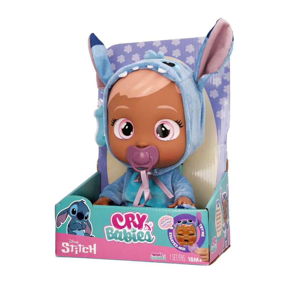 Papusa care plange IMC Toys Cry Babies Stitch - poza 2