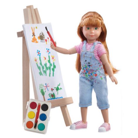 Papusa Chloe este o pictorita talentata - poza 1