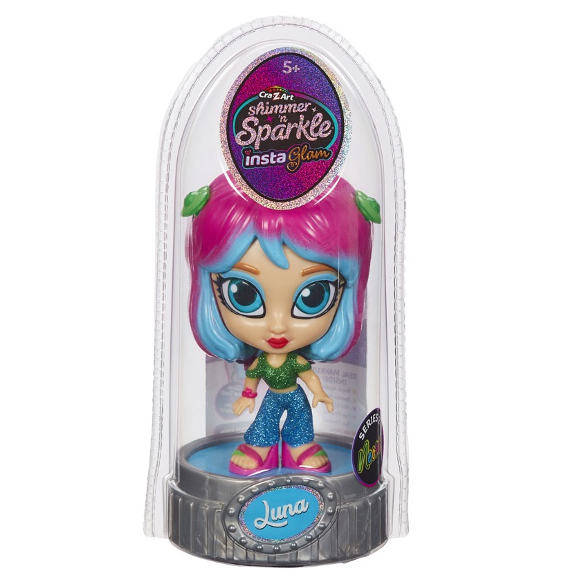 Papusa Cra-Z-Art InstaGlam cu set MakeUp Neon incorporat diverse modele - poza 3