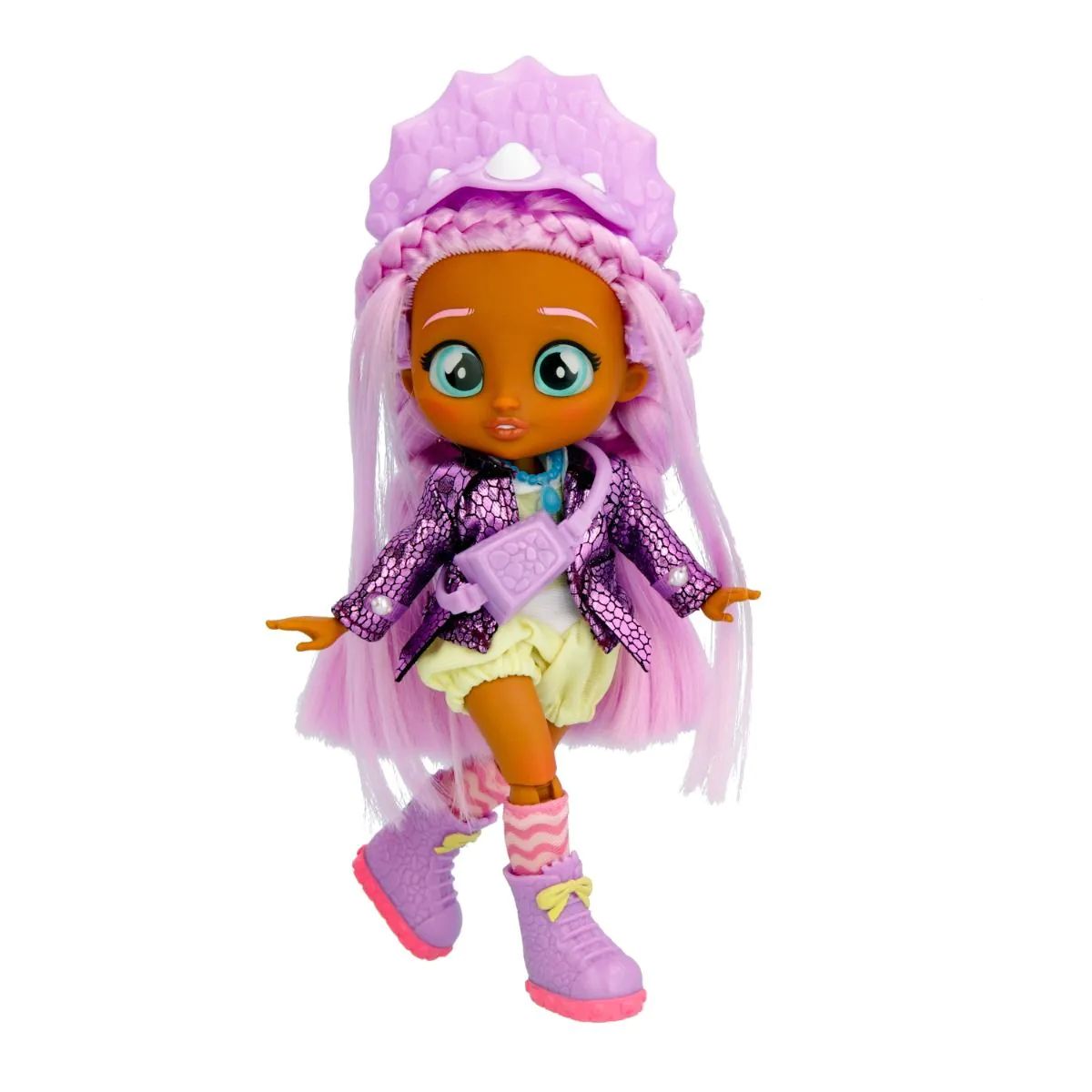 Papusa Cry Babies BFF Phoebe 20 cm - poza 3