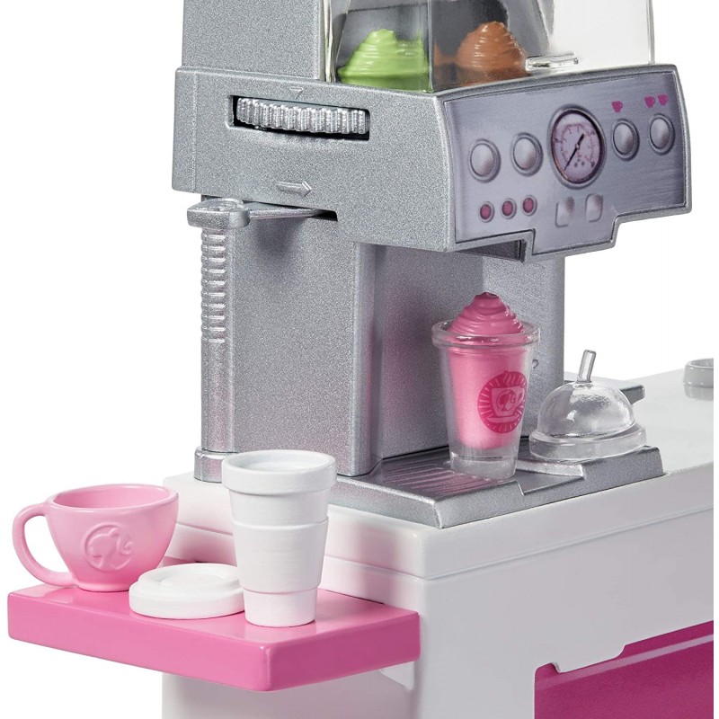 Papusa cu accesorii Cafeneaua Barbie - poza 4