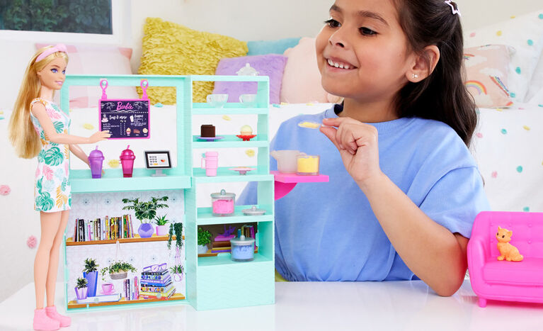 Papusa cu accesorii Cafeneaua Barbie Cute n Cozy Cafe - poza 3