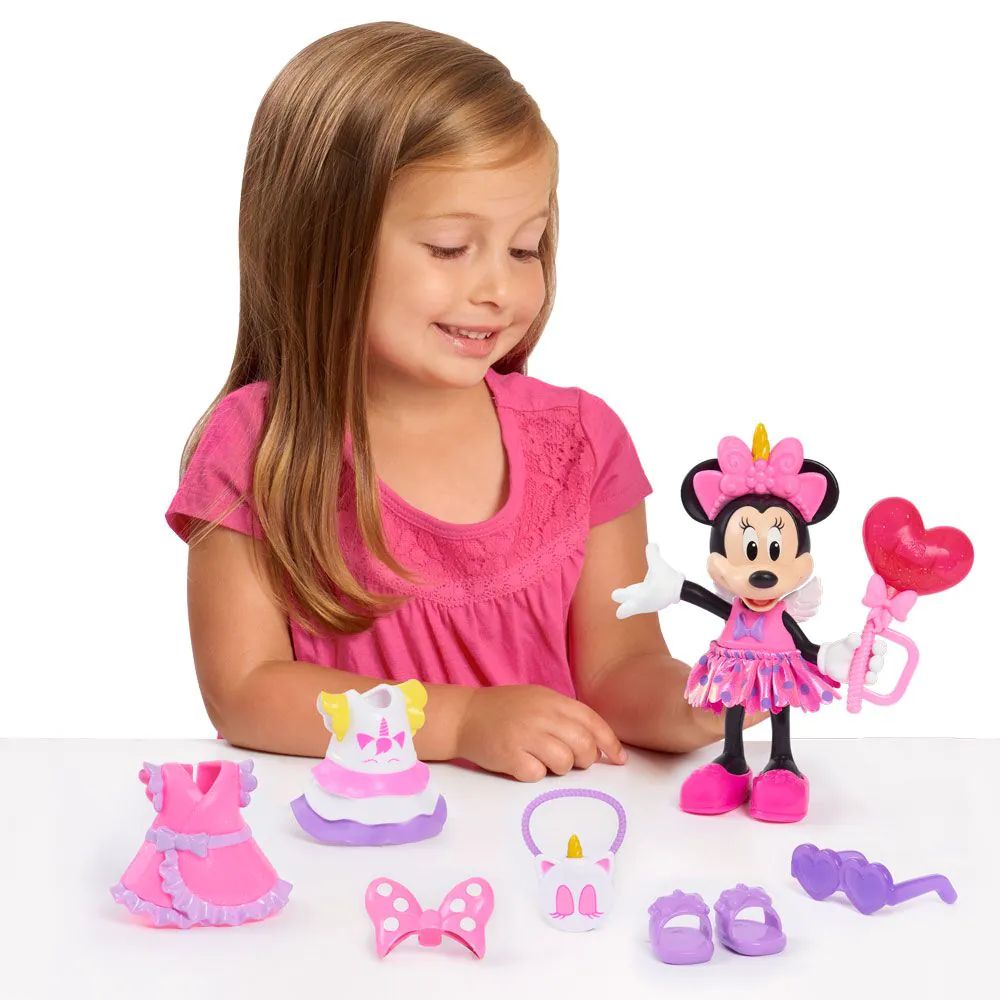 Papusa cu accesorii Disney Minnie Mouse Unicorn 89942 - poza 4
