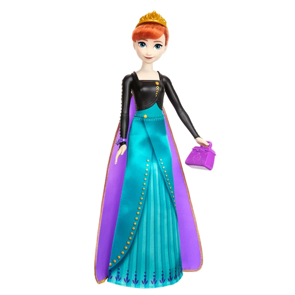 Papusa cu accesorii Disney Princess Spin and Reveal Frozen Anna - poza 5