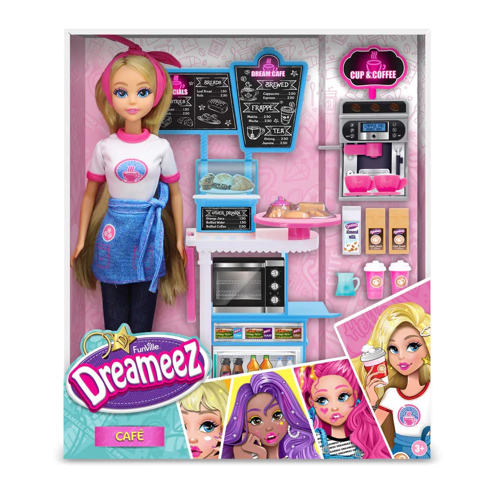 Papusa cu accesorii Dreameez Cafenea - poza 2