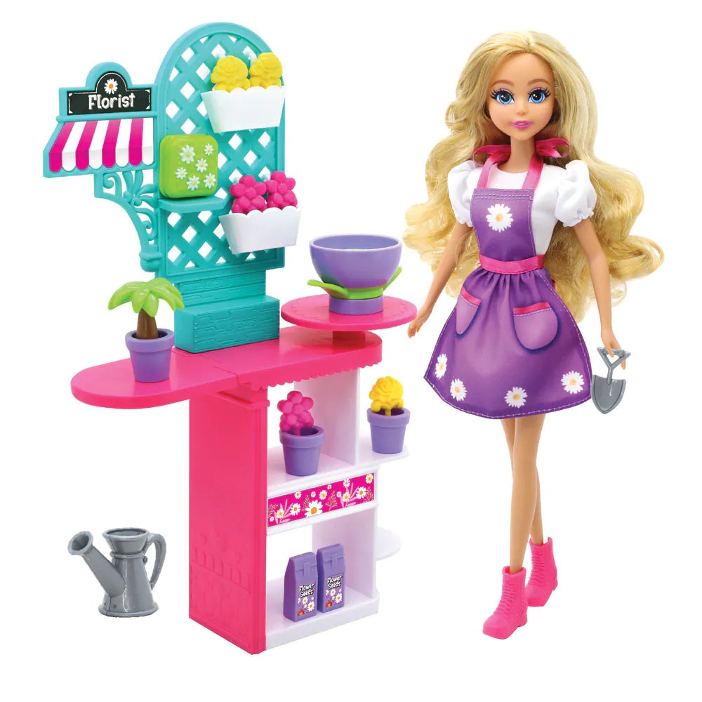 Papusa cu accesorii Dreameez Florist - poza 1