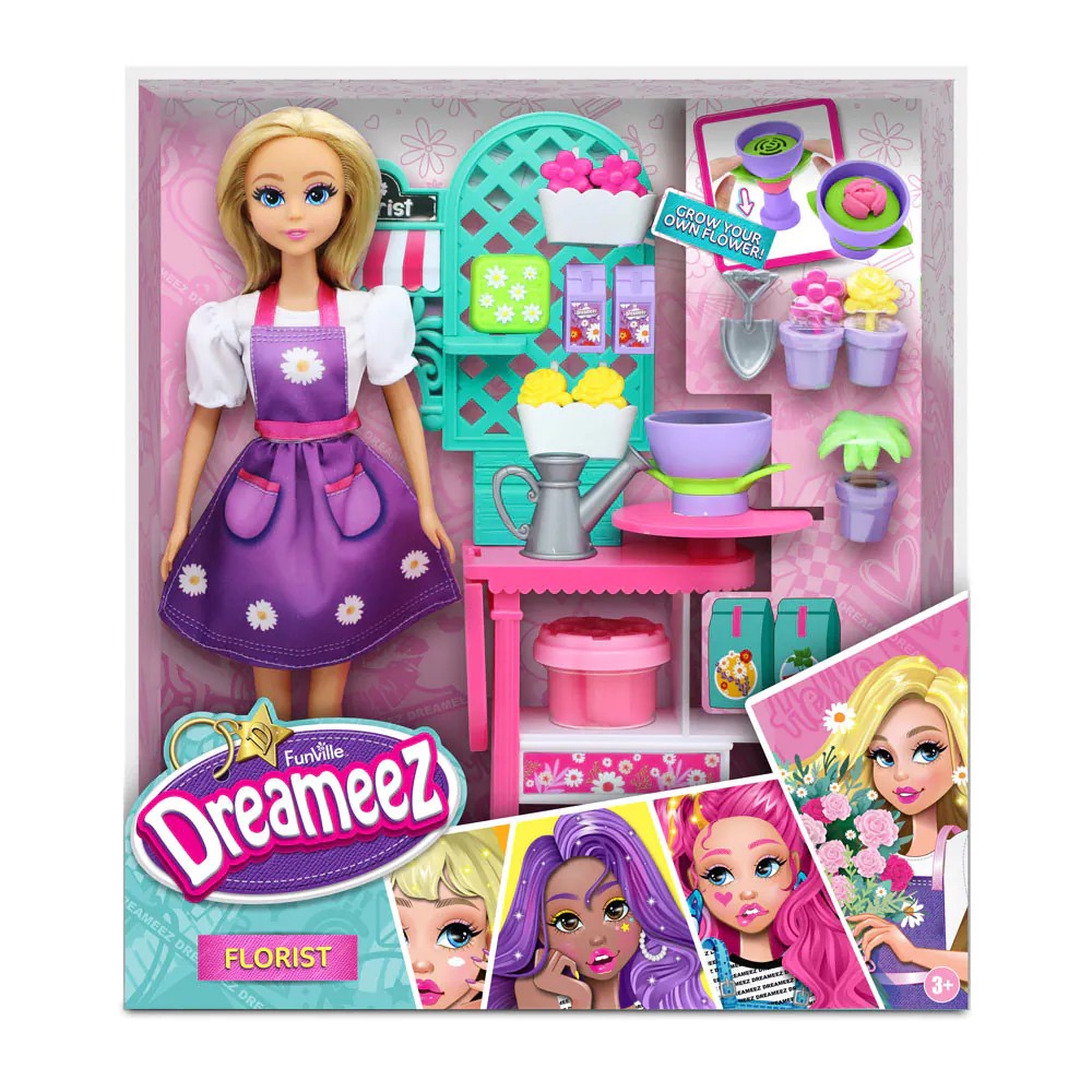 Papusa cu accesorii Dreameez Florist - poza 2