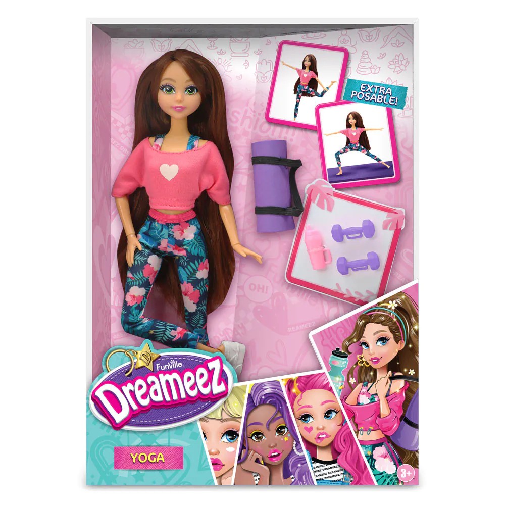 Papusa cu accesorii Dreameez Instructor Yoga - poza 2