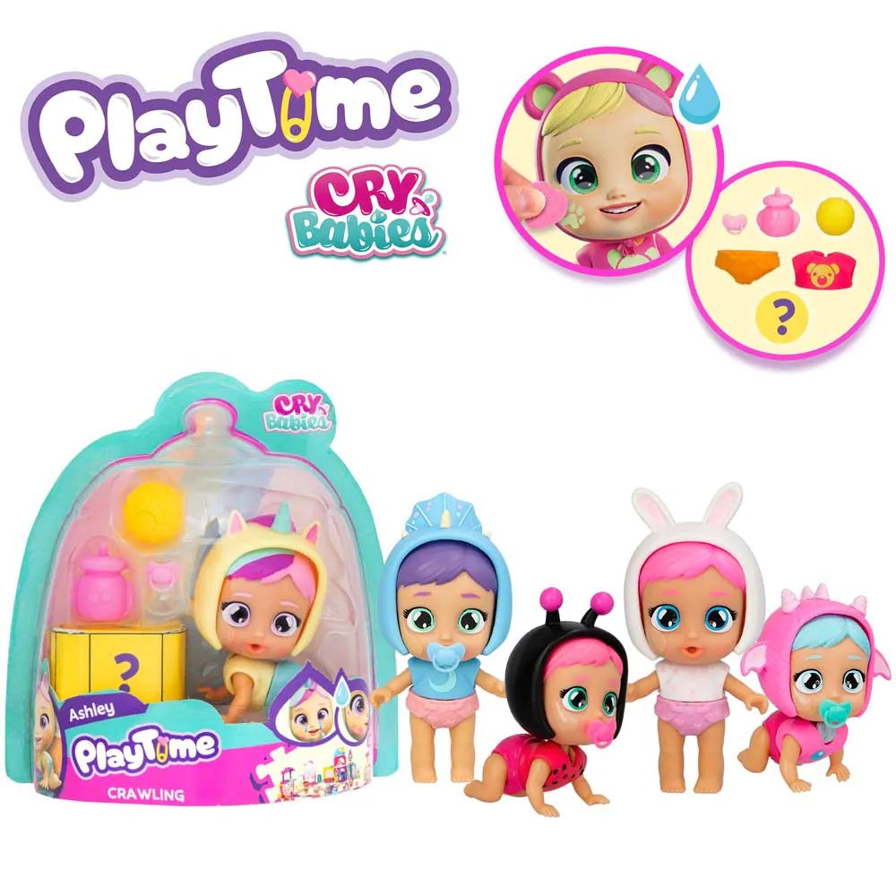 Papusa cu accesorii IMC Cry Babies PlayTime Day Care diverse modele - poza 4