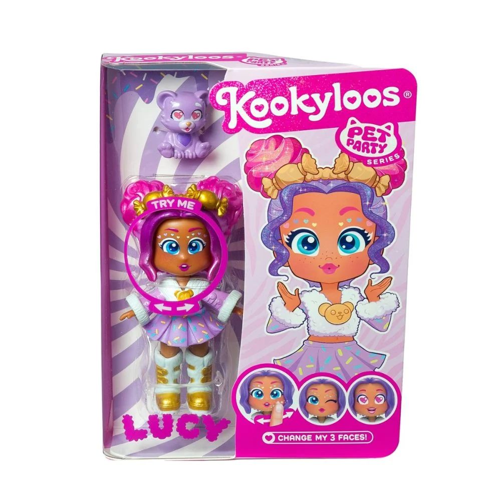 Papusa cu accesorii Kookyloos Pets Party Diverse Modele - poza 2