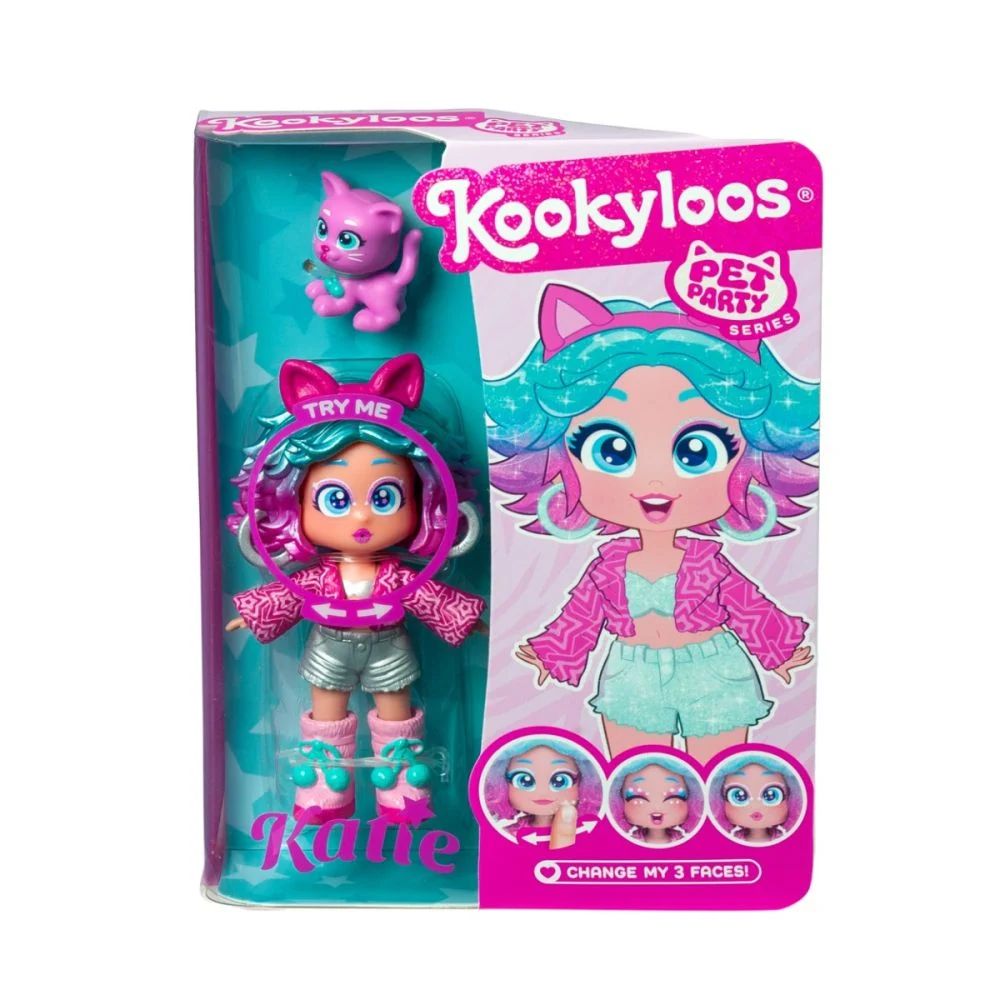 Papusa cu accesorii Kookyloos Pets Party Diverse Modele - poza 5