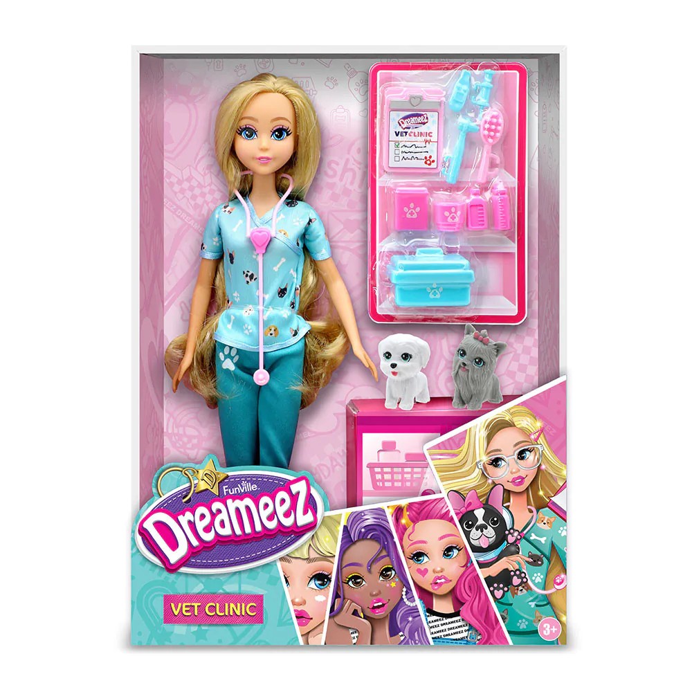 Papusa cu accesorii si catel Dreameez Doctor Veterinar - poza 2