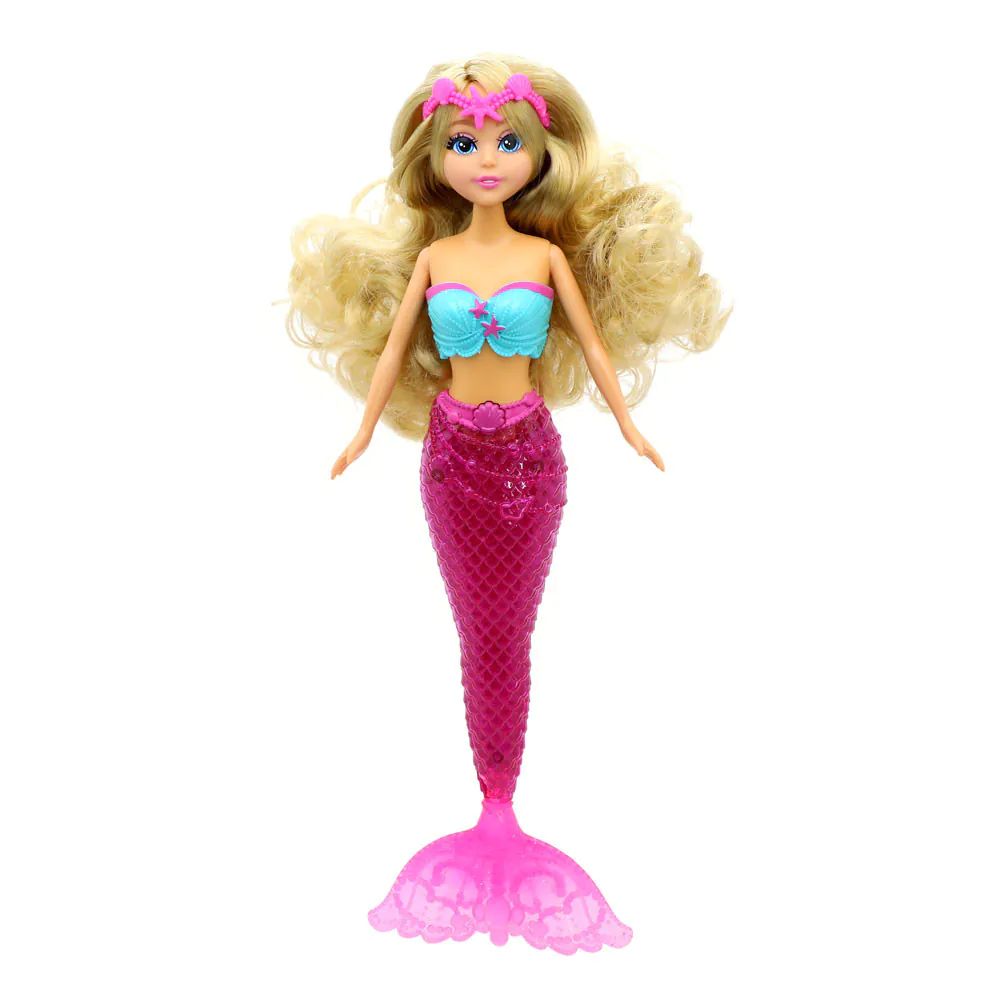 Papusa cu accesorii si lumini Dreameez Sirena - poza 1