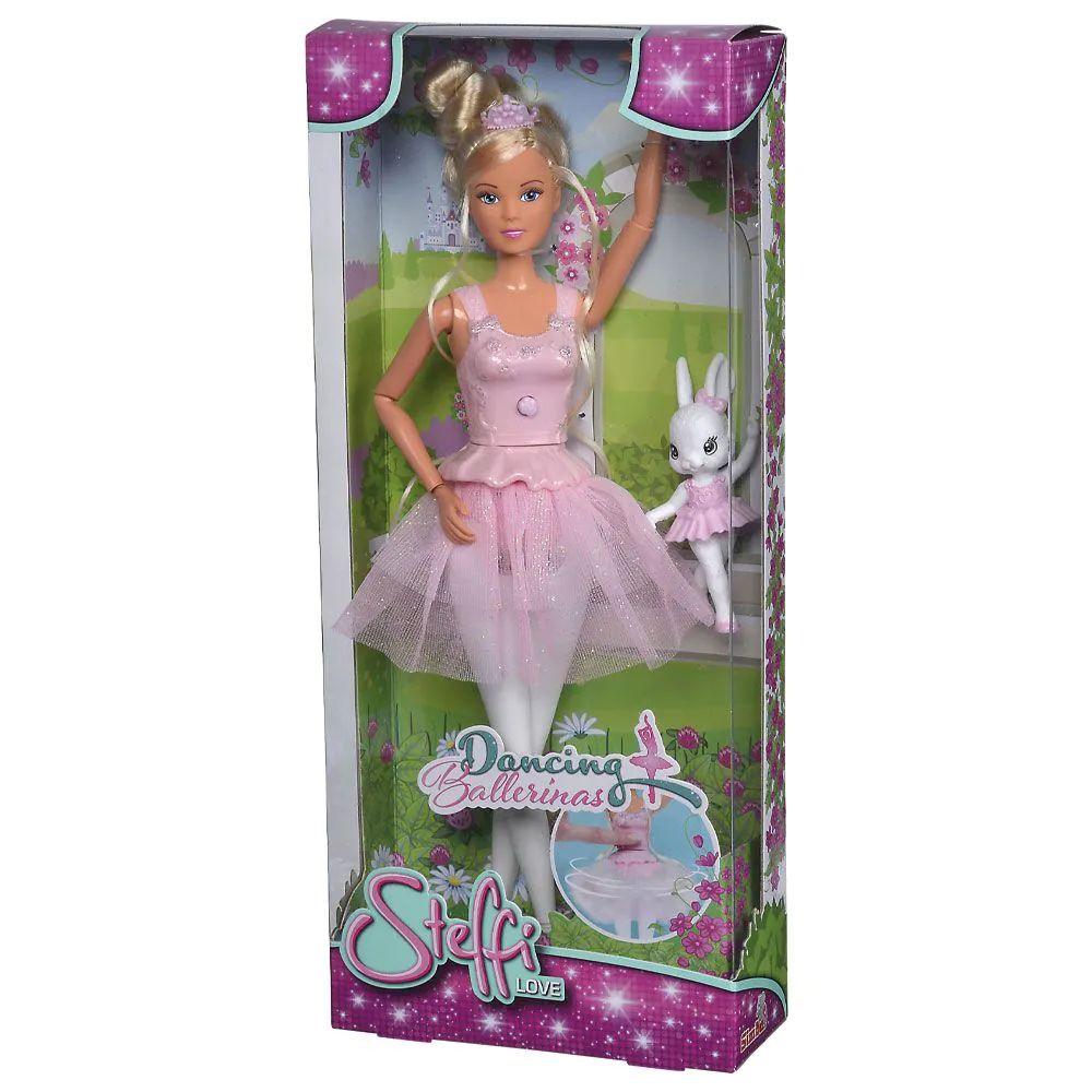 Papusa cu accesorii Simba Steffi Love Balerina dansatoare 29 cm - poza 3