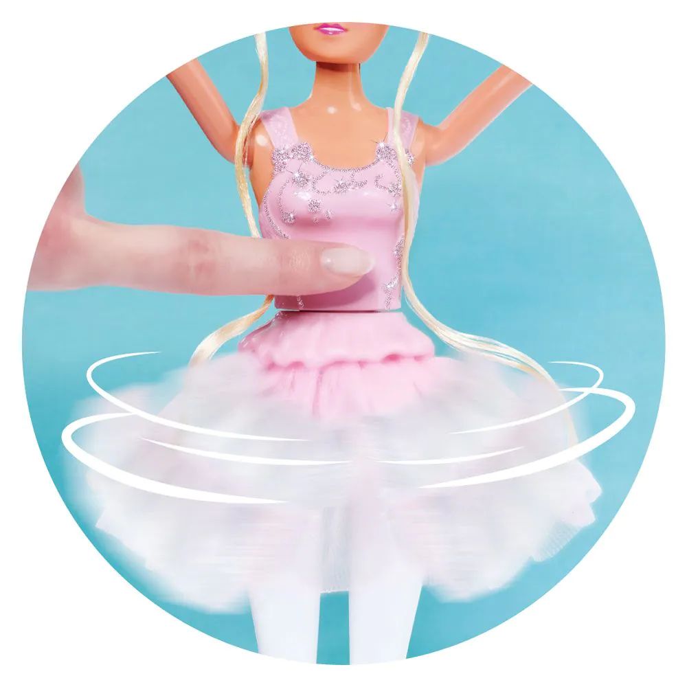 Papusa cu accesorii Simba Steffi Love Balerina dansatoare 29 cm - poza 4