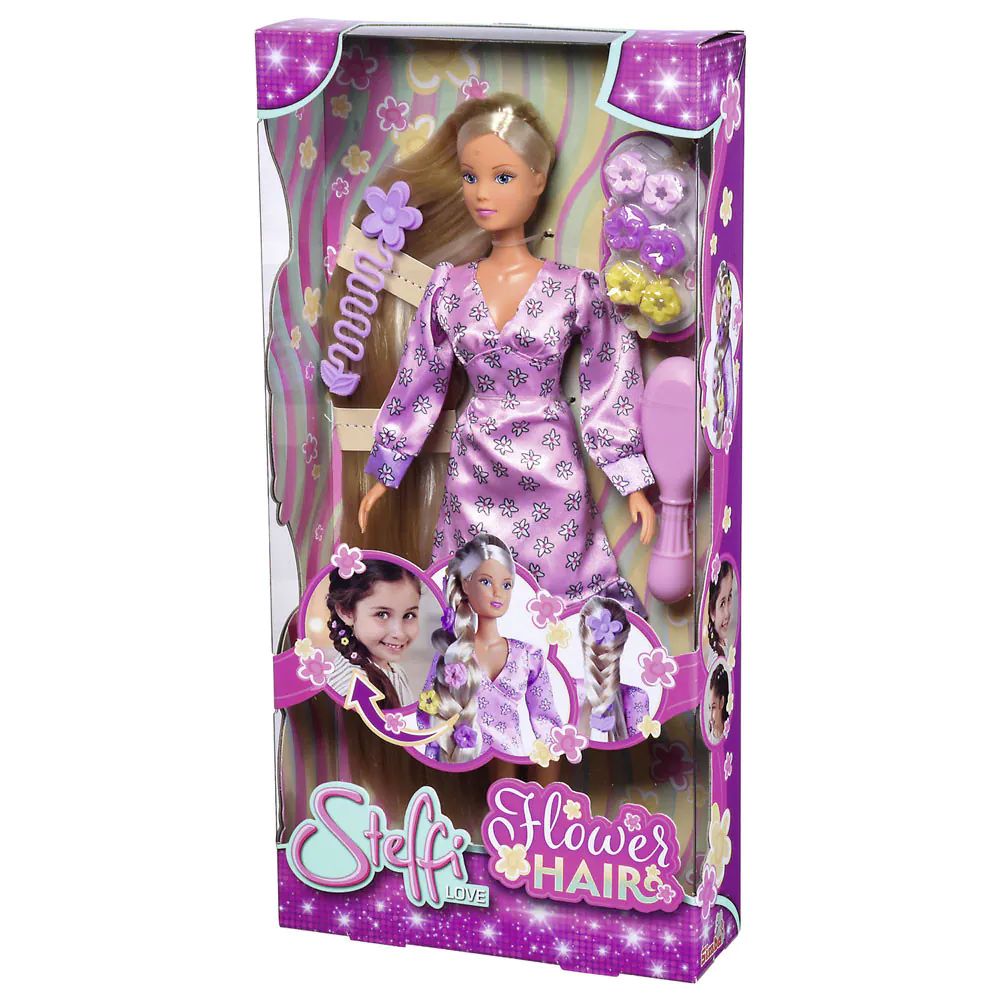 Papusa cu accesorii Stefi Love Flower Hair - poza 2