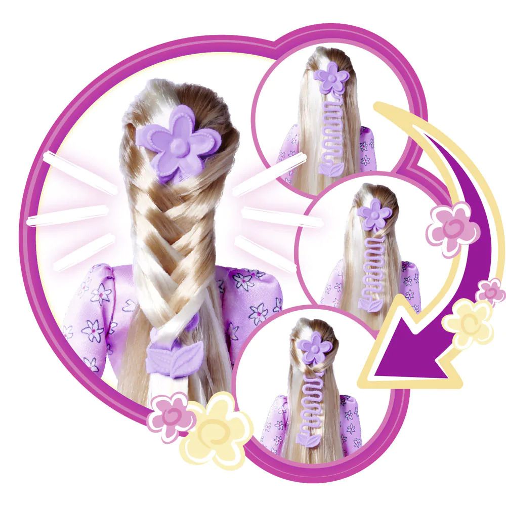 Papusa cu accesorii Stefi Love Flower Hair - poza 3