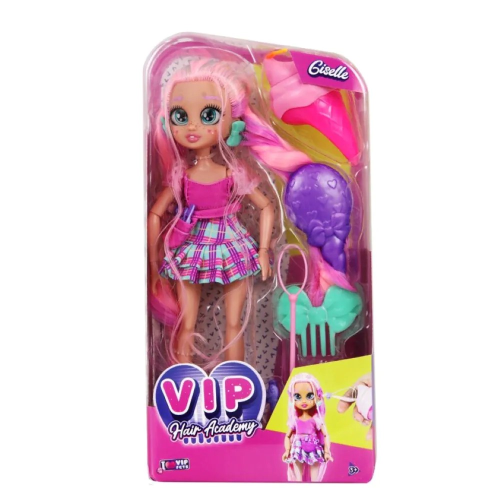 Papusa cu accesorii VIP Pets Hair Academy Giselle - poza 2