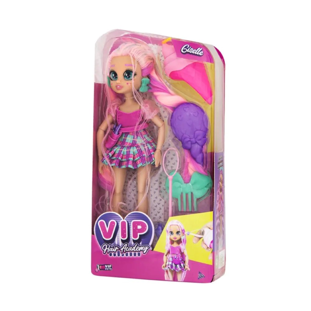 Papusa cu accesorii VIP Pets Hair Academy Giselle - poza 5