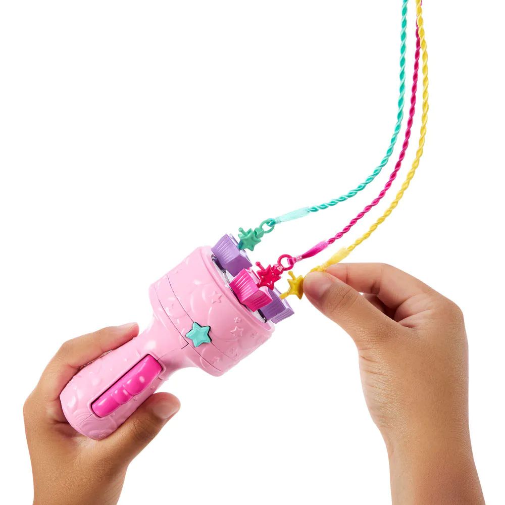 Papusa cu aparat de coafat Barbie Dreamtopia Twist n Style - poza 3