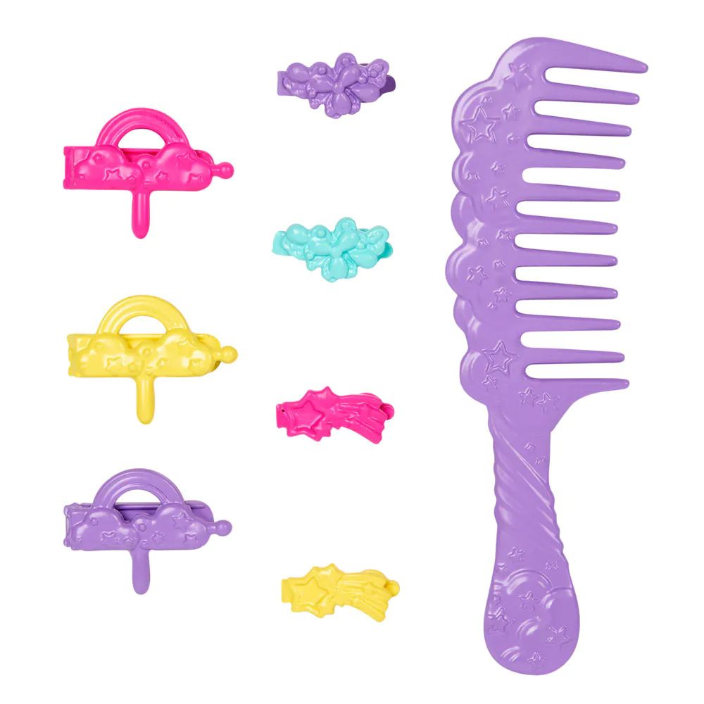 Papusa cu aparat de coafat Barbie Dreamtopia Twist n Style - poza 5