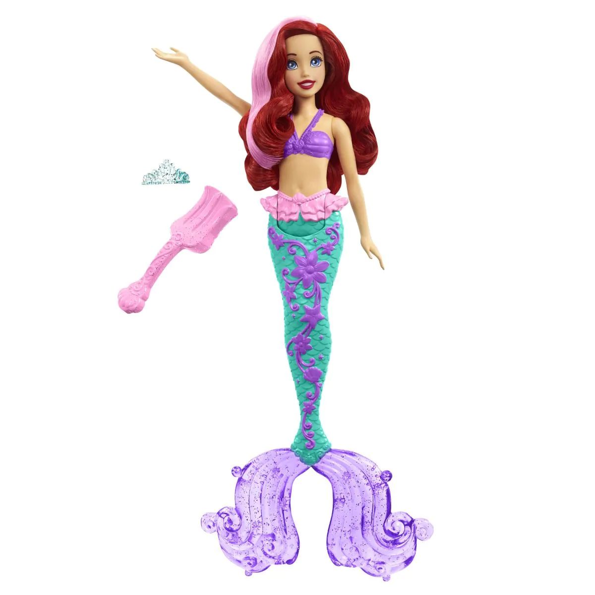 Papusa cu culori schimbatoare Disney Princess Ariel - poza 1