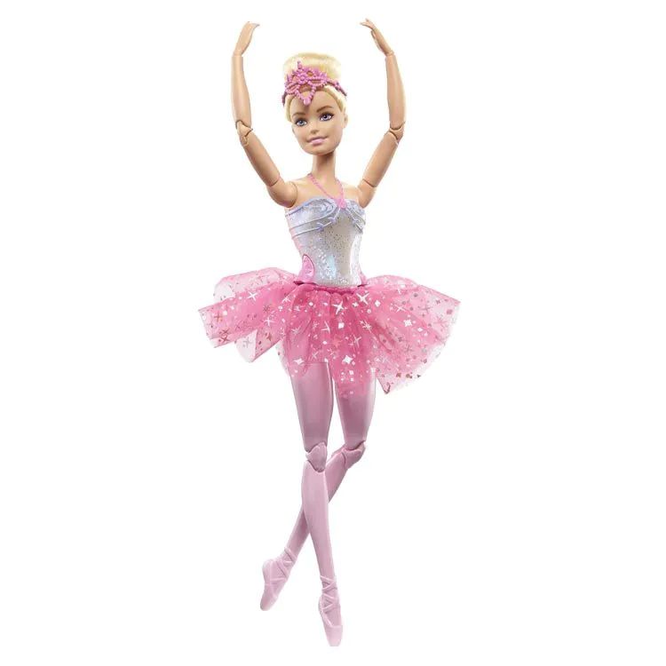 Papusa cu lumini Barbie Dreamtopia Ballerina - poza 1