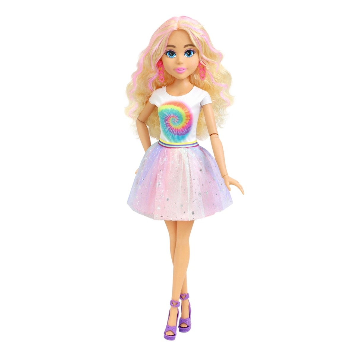 Papusa cu parul blond DREAMEEZ Doll Fashion 71 cm - poza 1