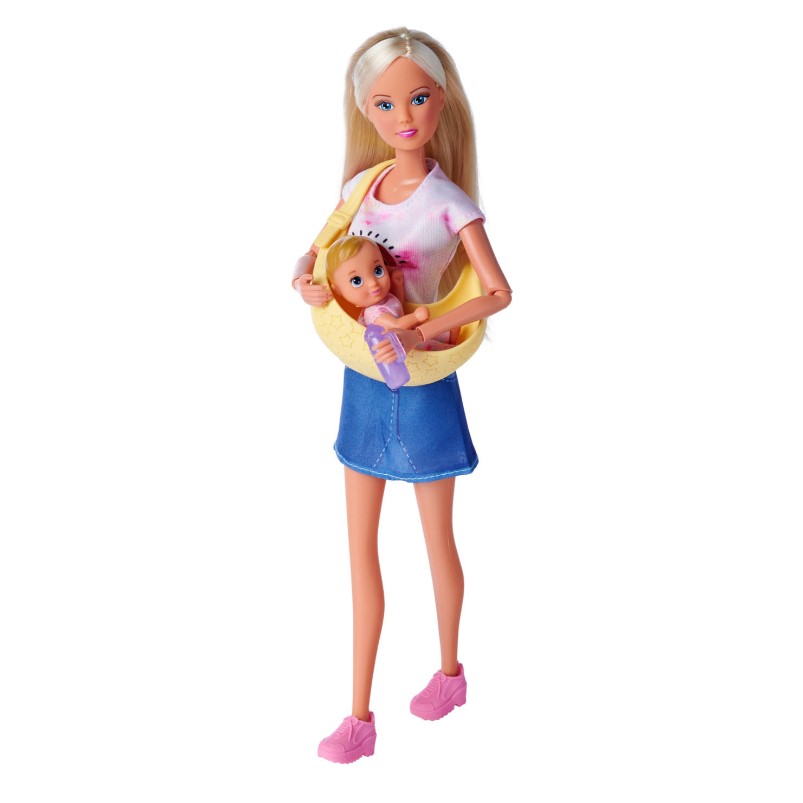 Papusa cu port bebe Simba Steffi Love 29 cm