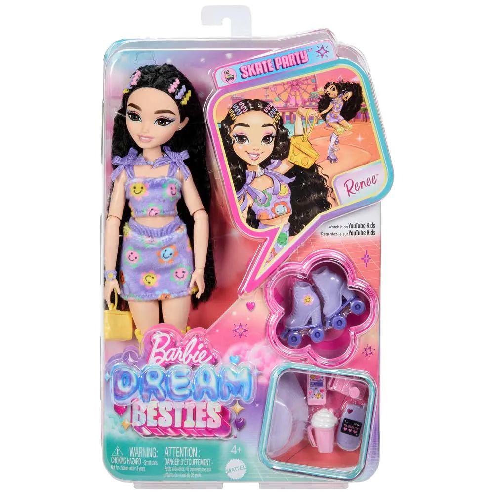 Papusa cu role Barbie Dream Besties Malibu Rene - poza 2