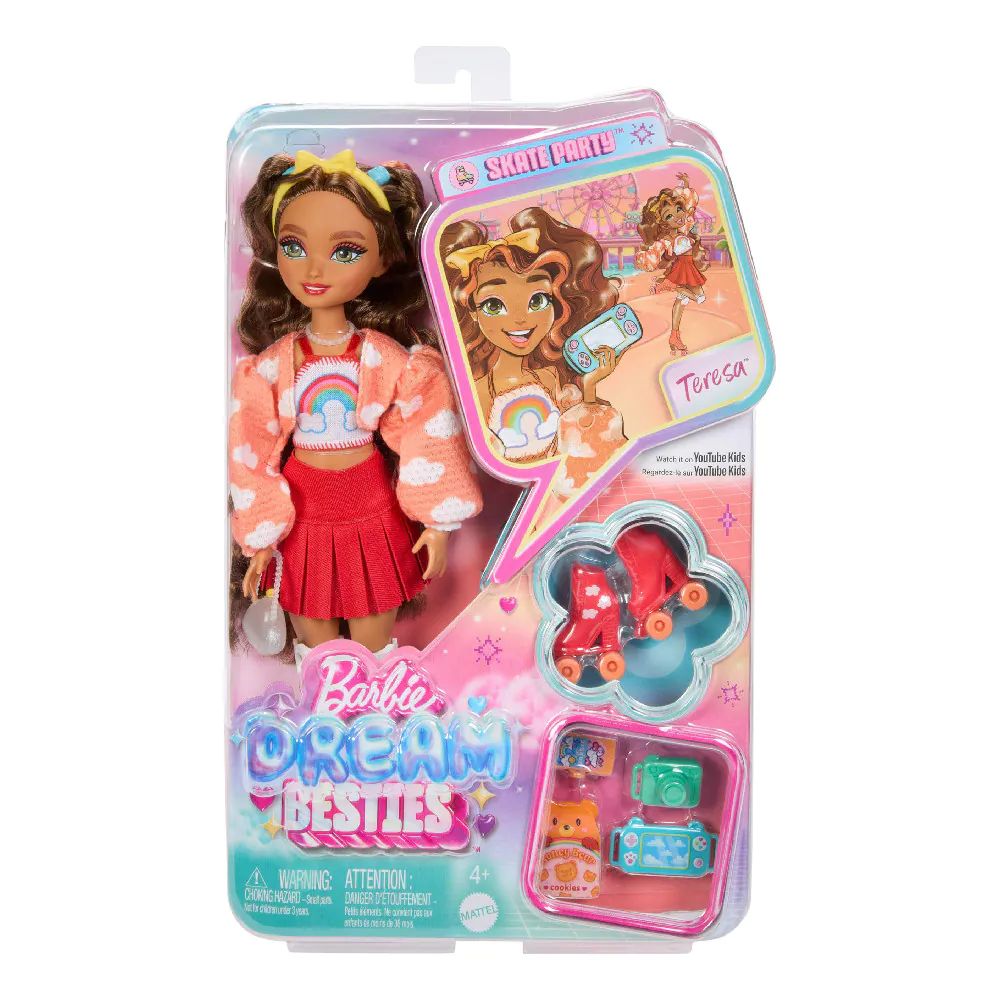 Papusa cu role Barbie Dream Besties Malibu Teresa - poza 2