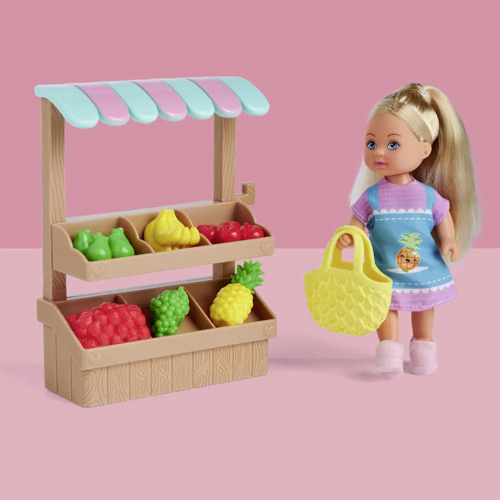 Papusa cu stand de fructe si accesorii Evi Love - poza 4