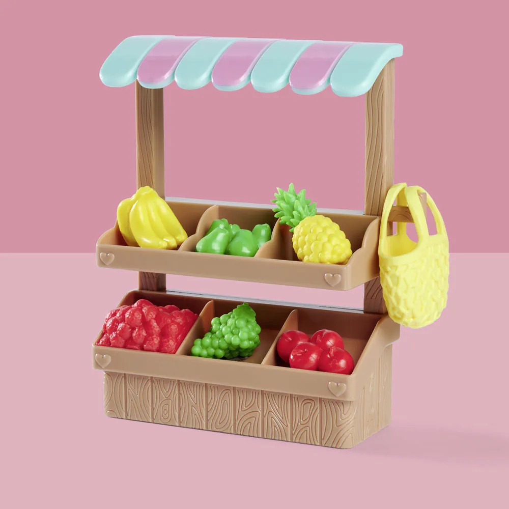 Papusa cu stand de fructe si accesorii Evi Love - poza 5