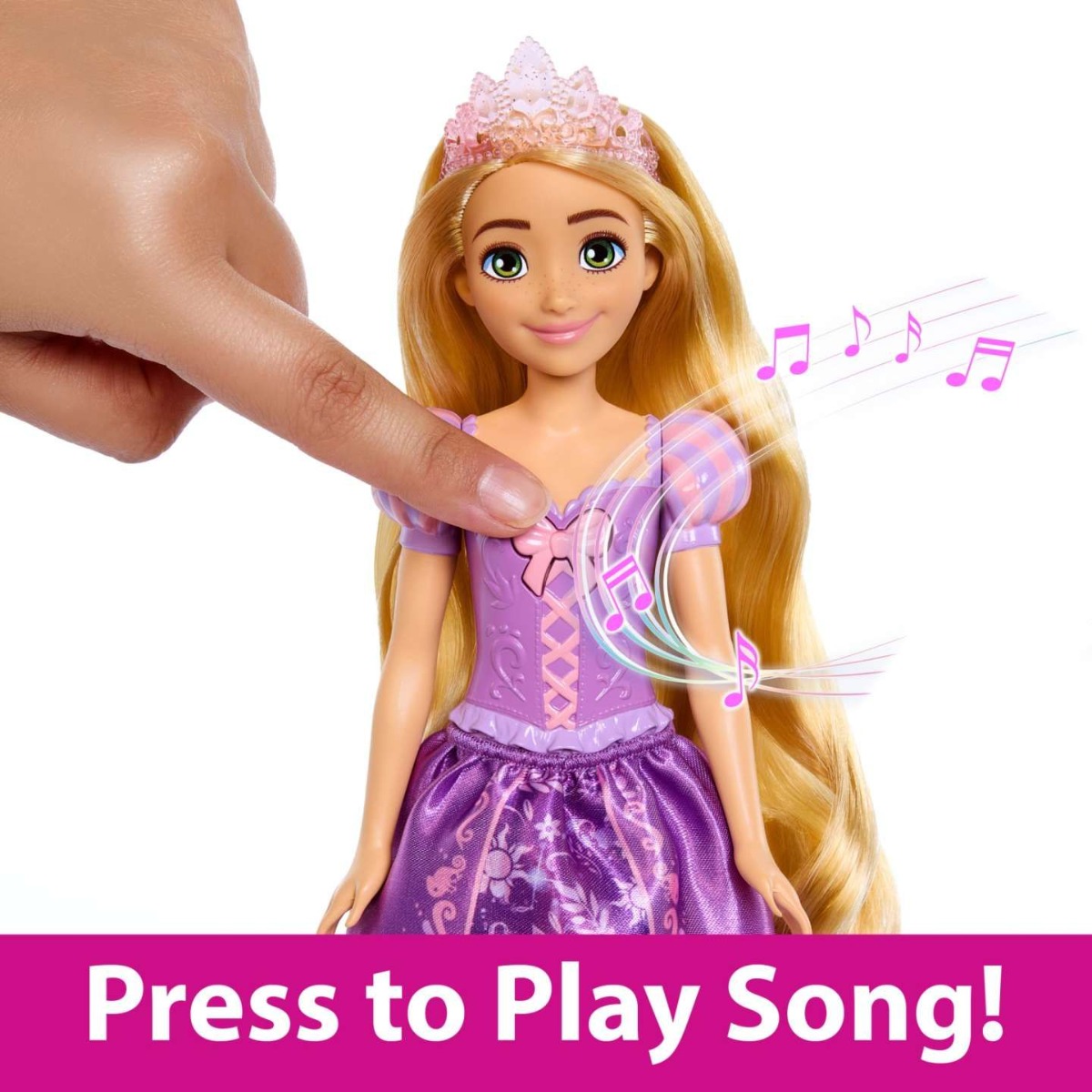 Papusa cu sunete Disney Princess Rapunzel - poza 3