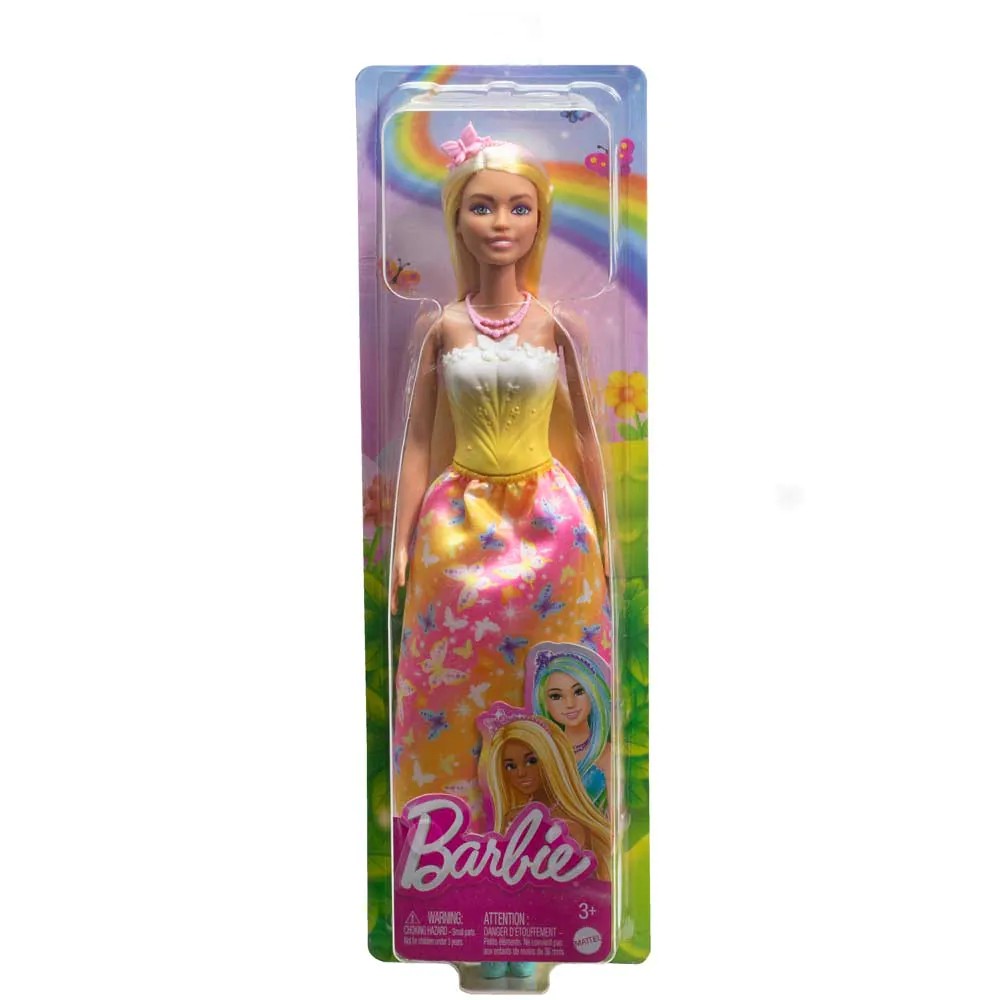 Papusa cu suvite portocalii Barbie Fantasy Princess Dreamtopia - poza 3