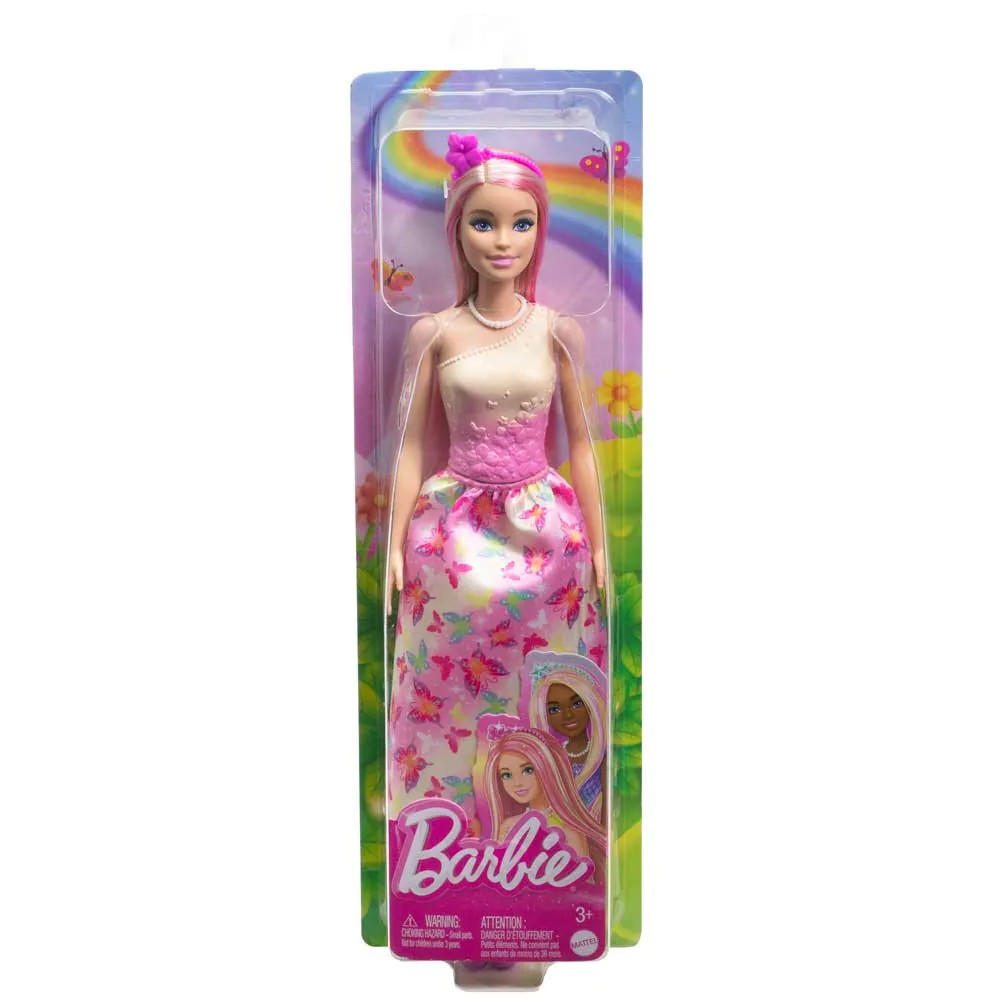 Papusa cu suvite roz Barbie Fantasy Princess Dreamtopia - poza 2