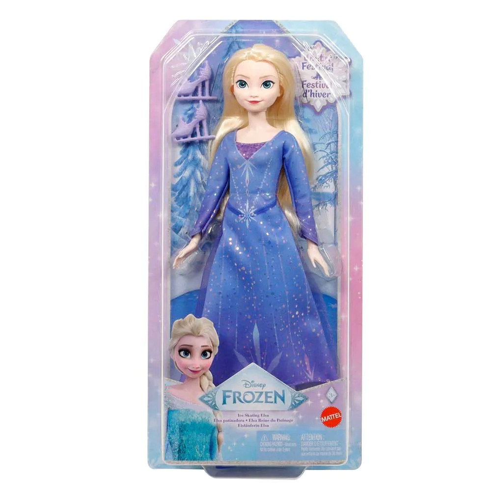 Papusa Disney Frozen Elsa cu patine de gheata - poza 5