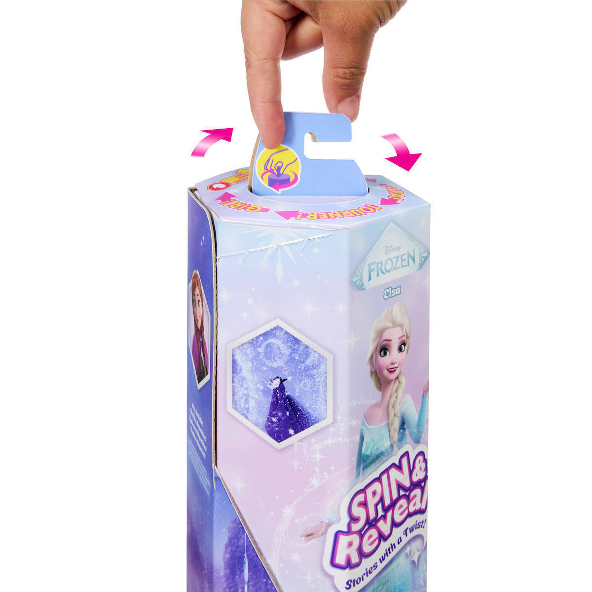 Papusa Disney Frozen Elsa Spin and Reveal - poza 2