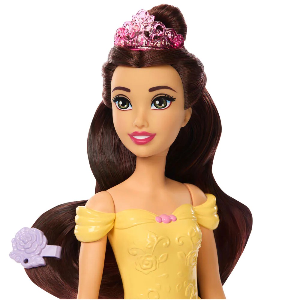 Papusa Disney Princess Belle cu catelus si accesorii - poza 2
