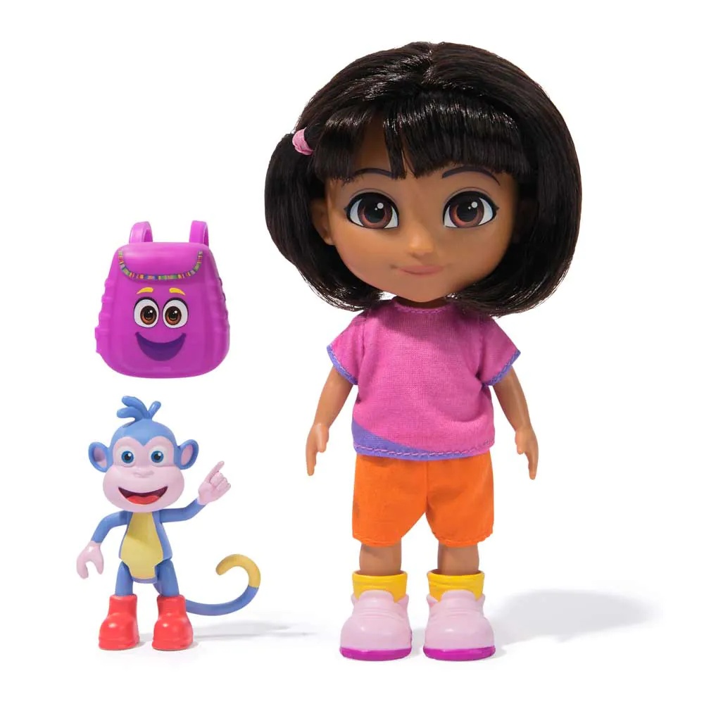 Papusa Dora Explorer cu figurina Maimuta Boots inclusa - poza 1