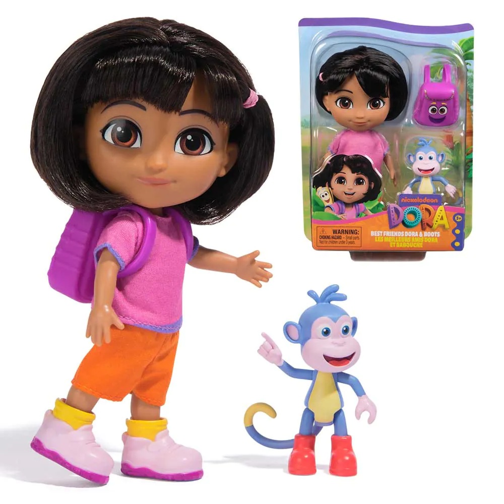 Papusa Dora Explorer cu figurina Maimuta Boots inclusa - poza 2