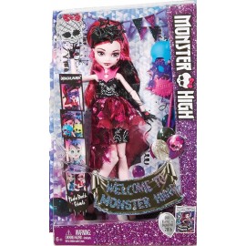 Papusa Draculaura cu accesorii - Welcome to Monster High - poza 2