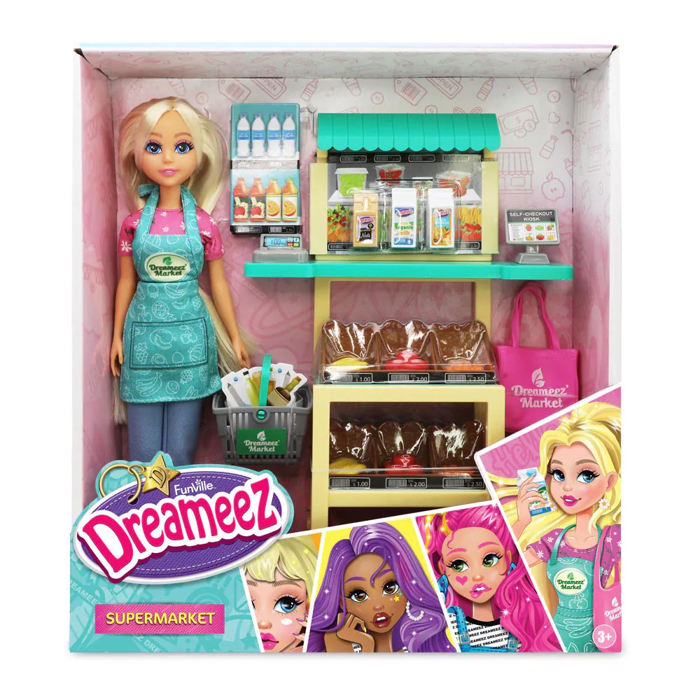 Papusa Dreameez Supermarket cu Accesorii - poza 2