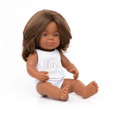 Papusa educativa 38 cm Fetita australianca nativa - poza 1
