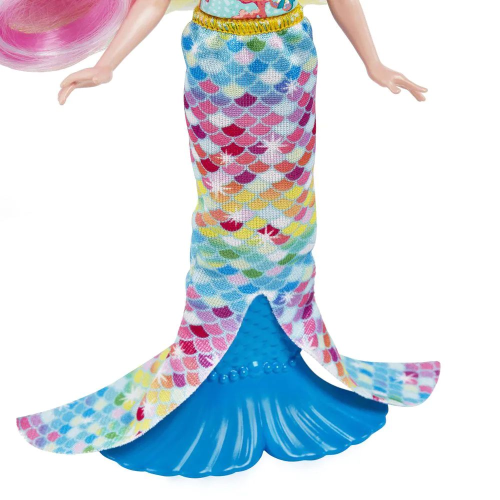 Papusa Enchantimals Royal cu animalut Radia Rainbow Fish si Flo - poza 3