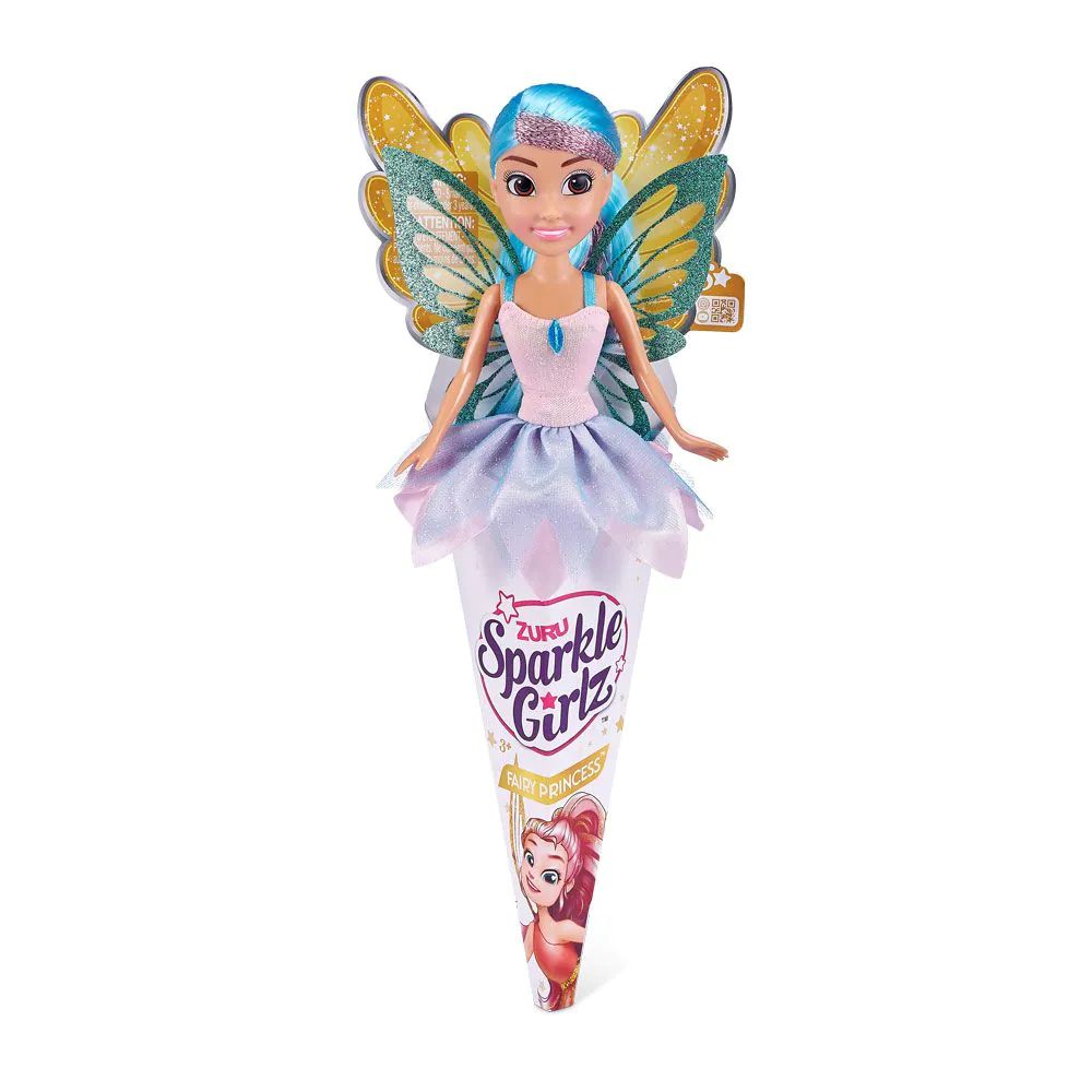 Papusa in cornet Sparkle Girlz Fairy 10006 - poza 2