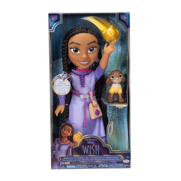 Papusa interactiva cu accesorii Disney Wish Asha 38 cm - poza 3