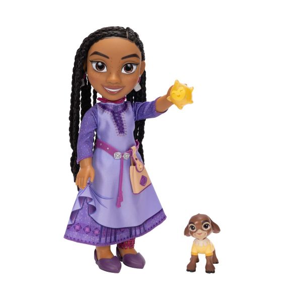 Papusa interactiva cu accesorii Disney Wish Asha 38 cm - poza 4